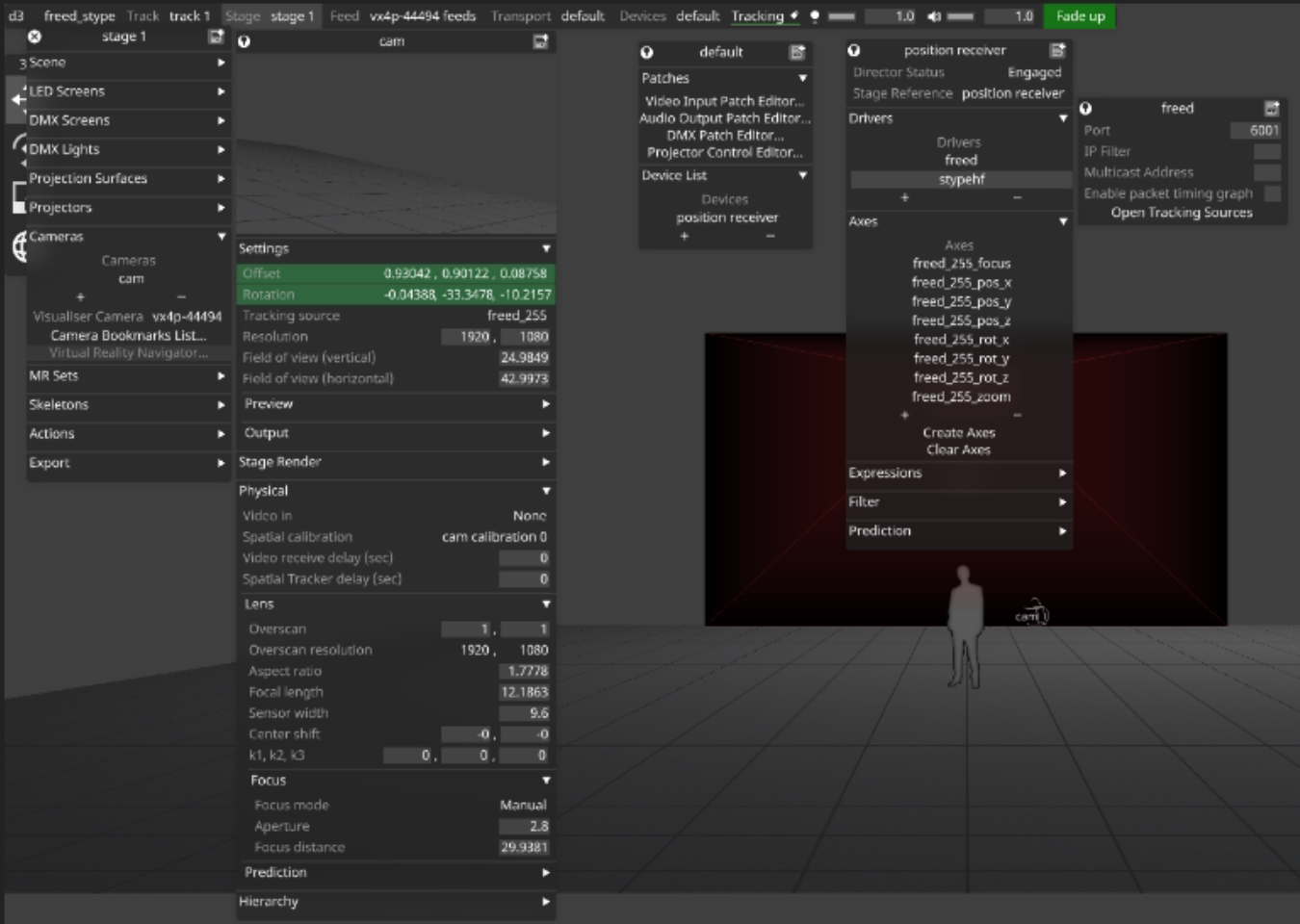 Camera tracking protocol: FreeD vs Stype